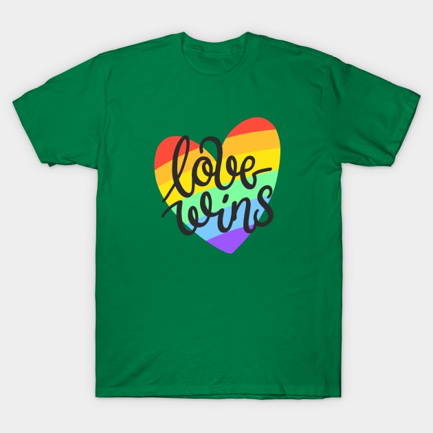 Love Wins T-Shirt by TomCage